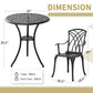 HARRIET 3PC BISTRO SET