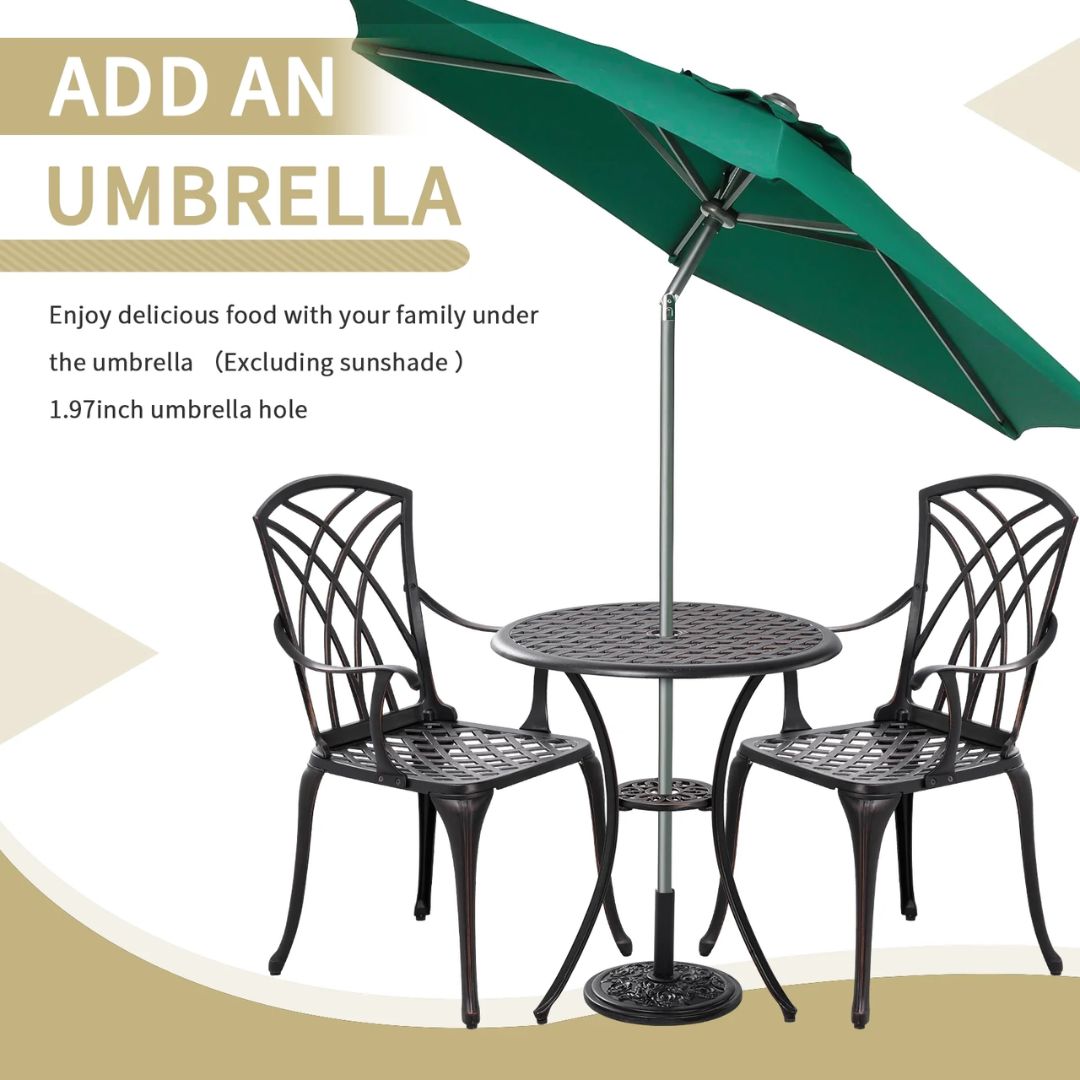 HARRIET 3PC BISTRO SET