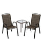 SLING CHAIRS & WINDSOR SIDE TABLE