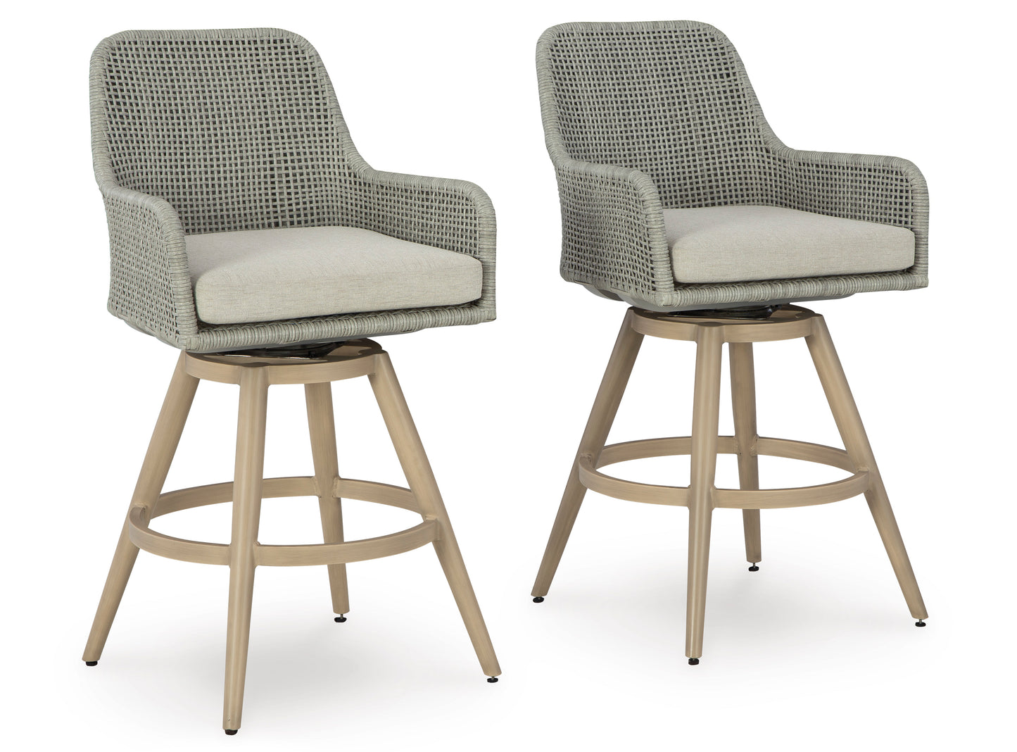 Seton Creek Barstool with Cushion Set of 2