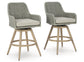 Seton Creek Barstool with Cushion Set of 2