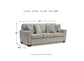 Cashton Ice Queen Sofa Sleeper