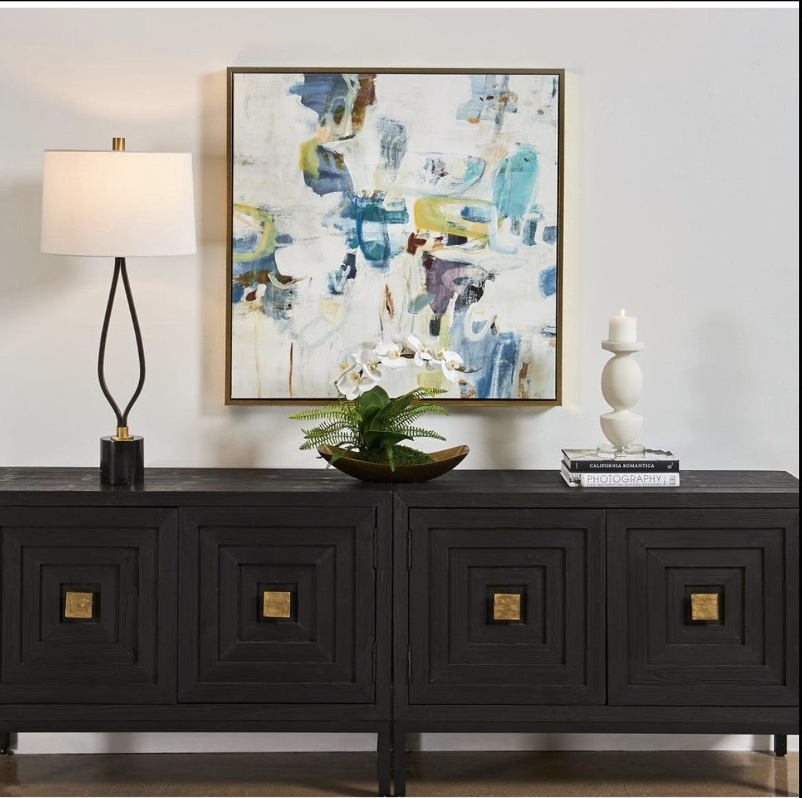 Rollowing Onward II Framed Canvas