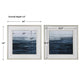 Rising Blue Abstract Framed Prints Set of 2