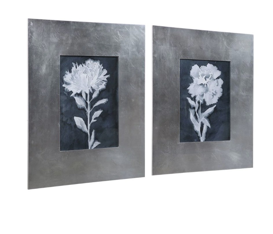 Dream Leaves Framed Prints Set of 2