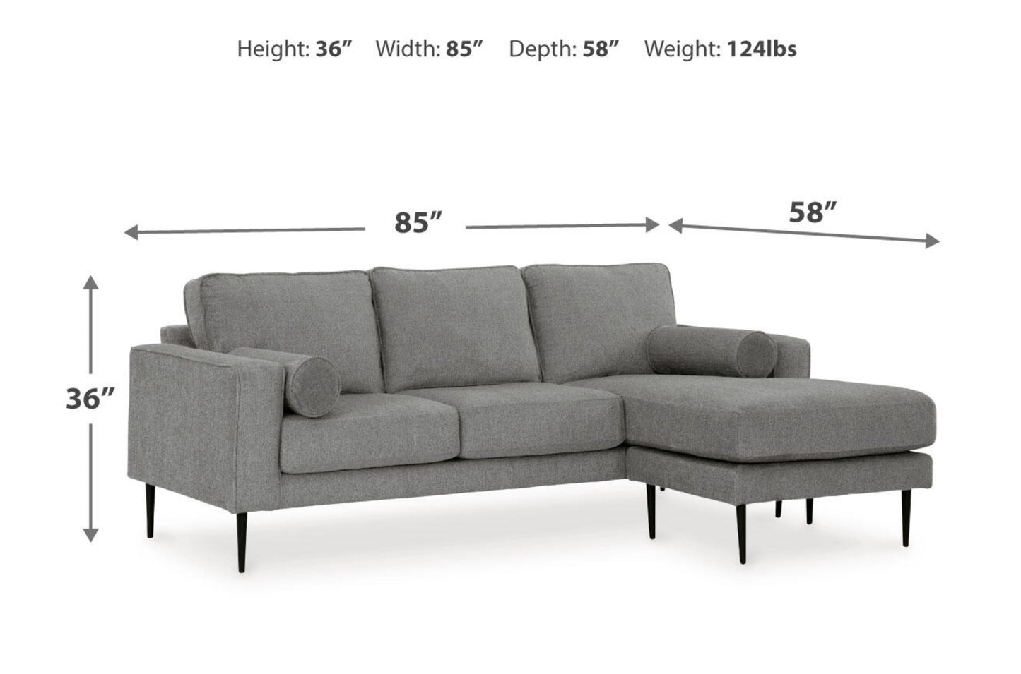 Hazela Sofa Chaise