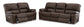Leesworth Sofa and Loveseat Power Reclining Package