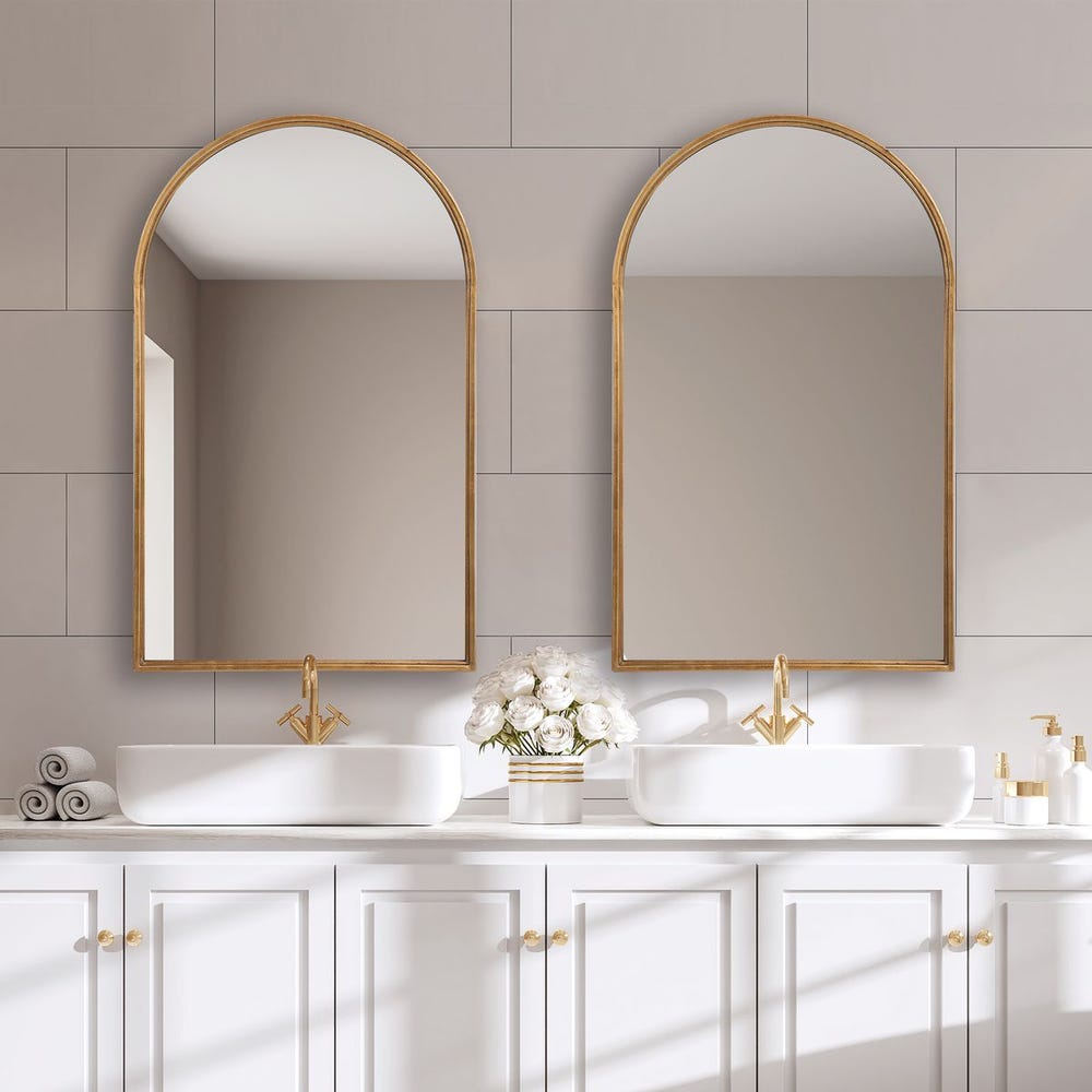 Gold leaf Mirror