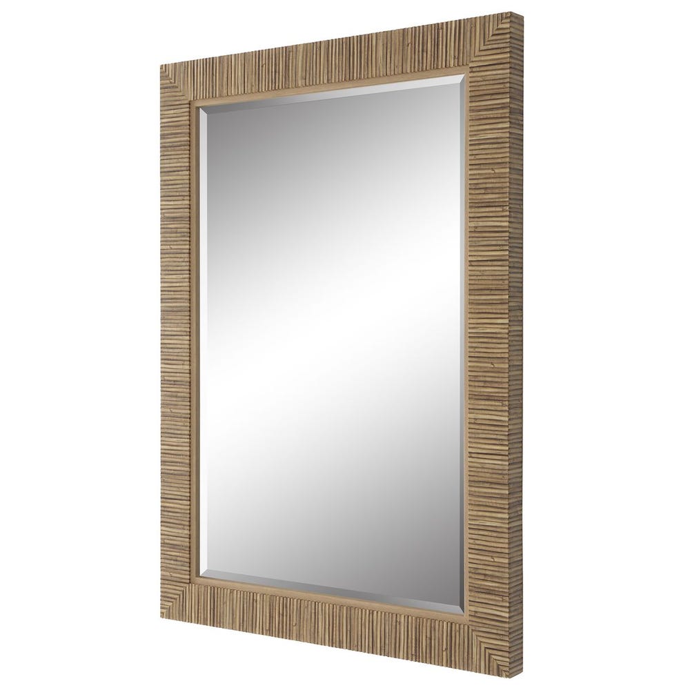 Rattan Mirror