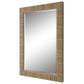 Rattan Mirror