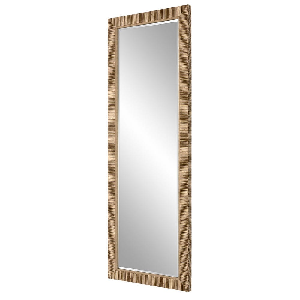 Rattan Coastal Mirror