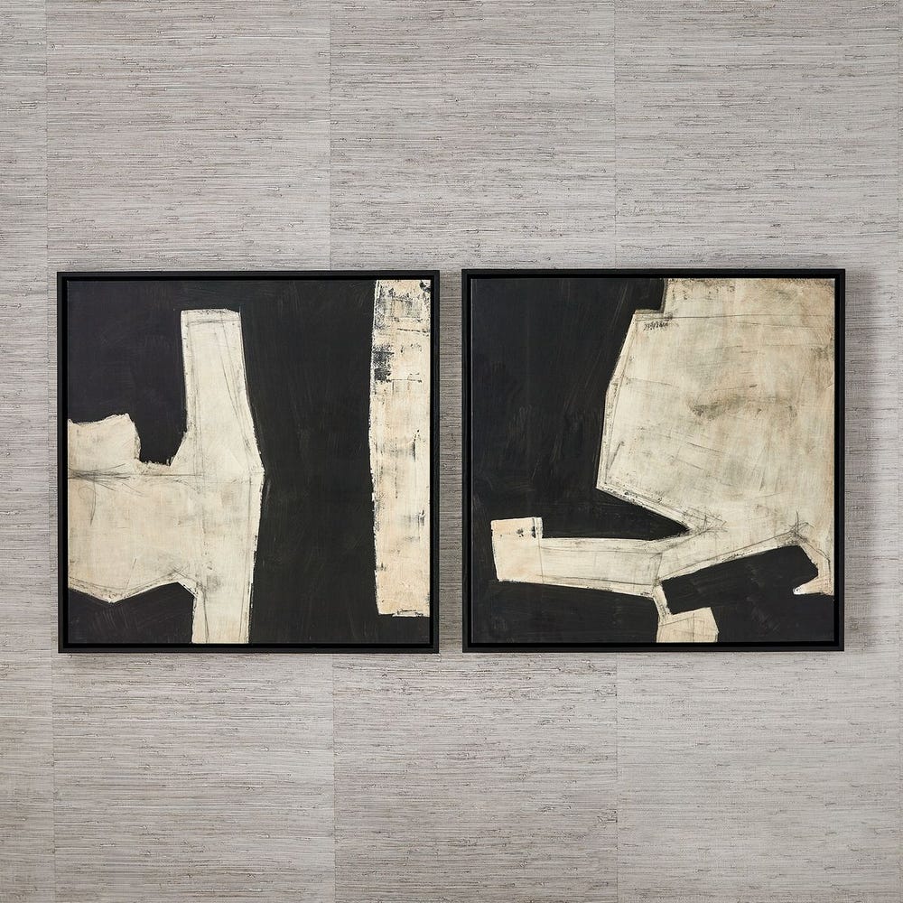 TRANSFORMATION FRAMED CANVASES S/2