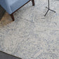 Maze, Blue 5FT X 8FT Rug