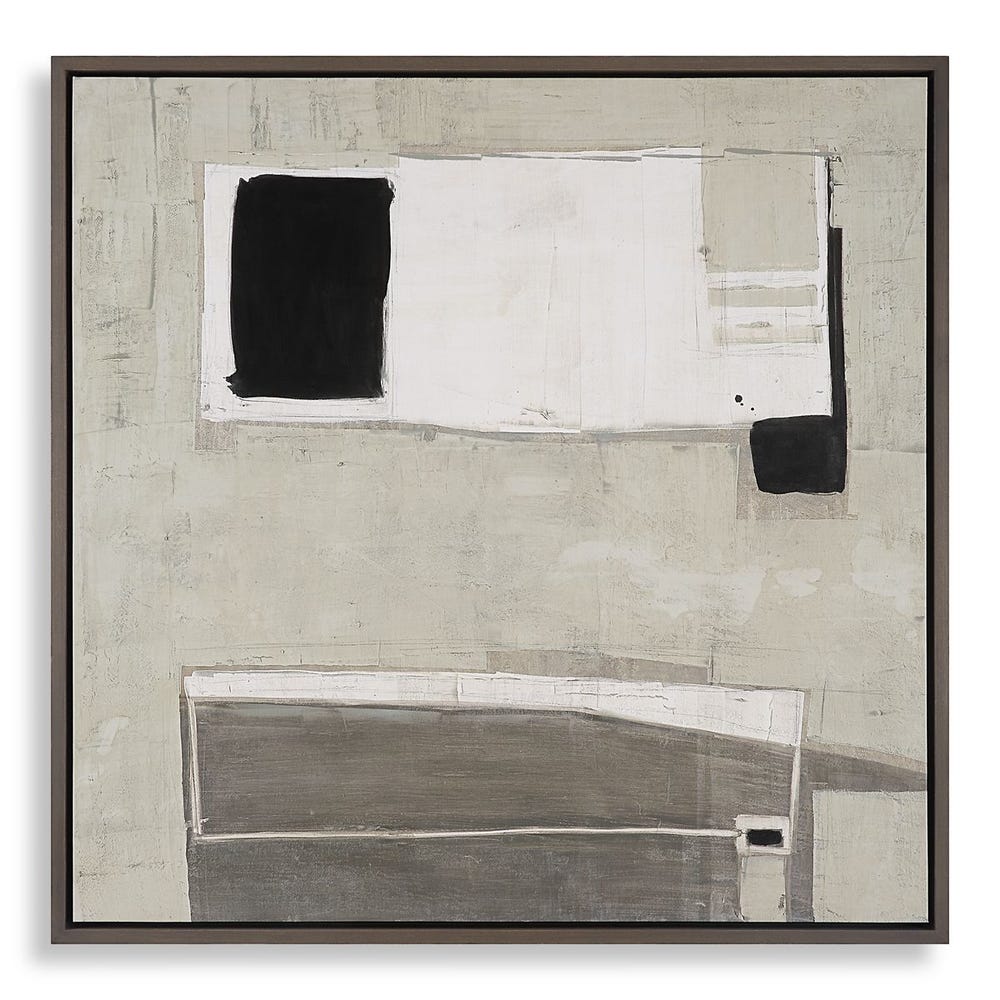 ACCENTUATE THE POSITIVE FRAMED CANVAS