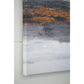 Lemsen Gray/White/Orange Wall Art