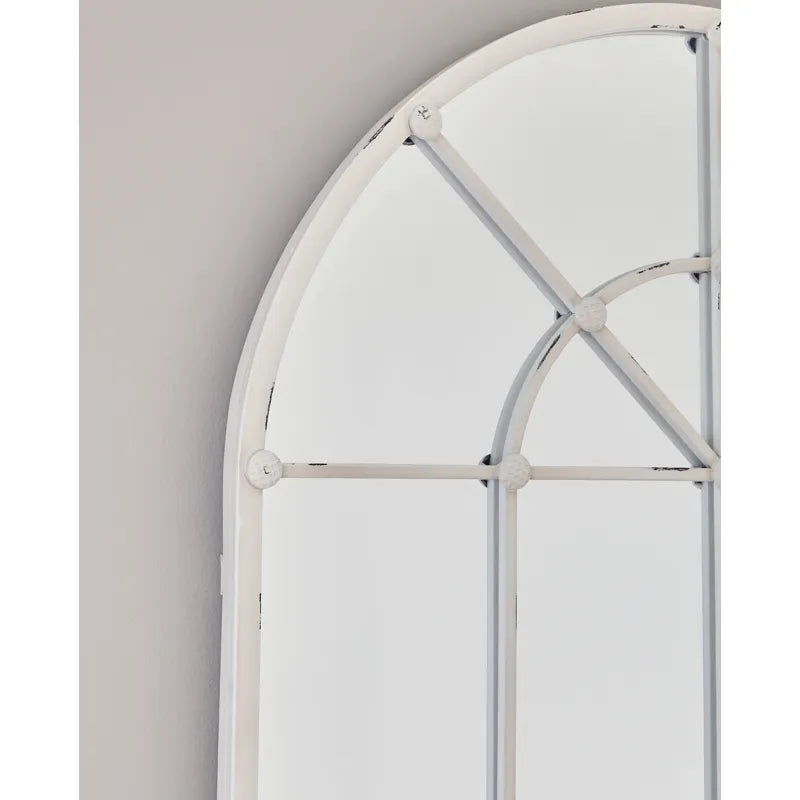 Oengus Antique White Accent Mirror
