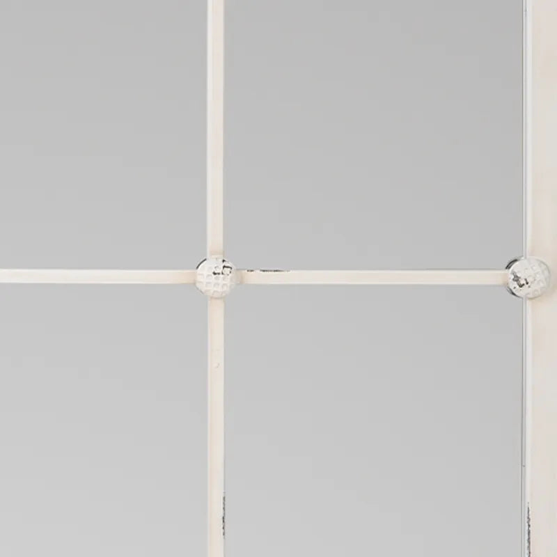 Oengus Antique White Accent Mirror