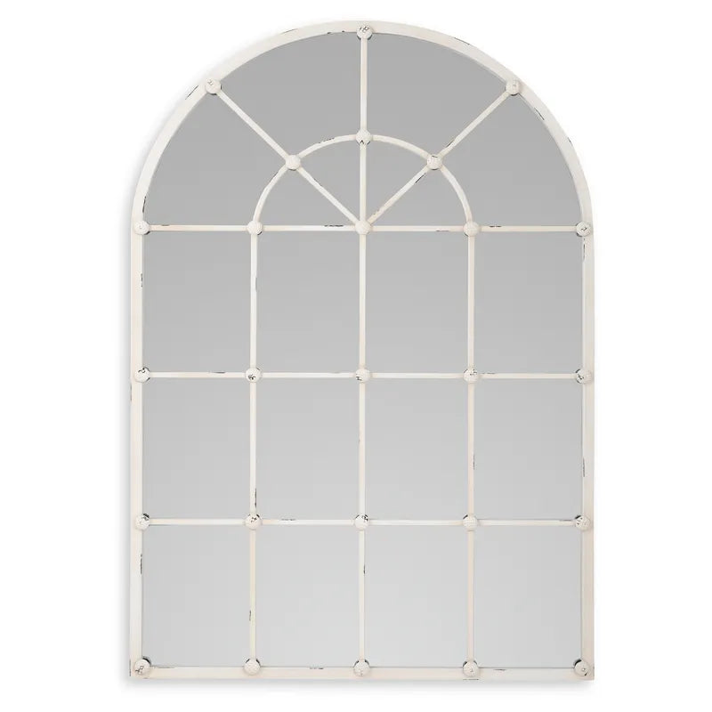 Oengus Antique White Accent Mirror