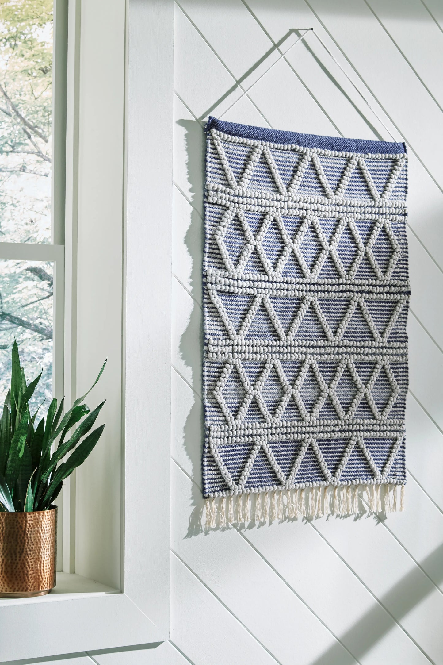 Fogridge Blue/Gray Wall Hanging
