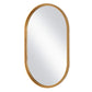 Gold Oval Mirror