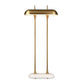 Papyrus Buffet Lamp - White Marble