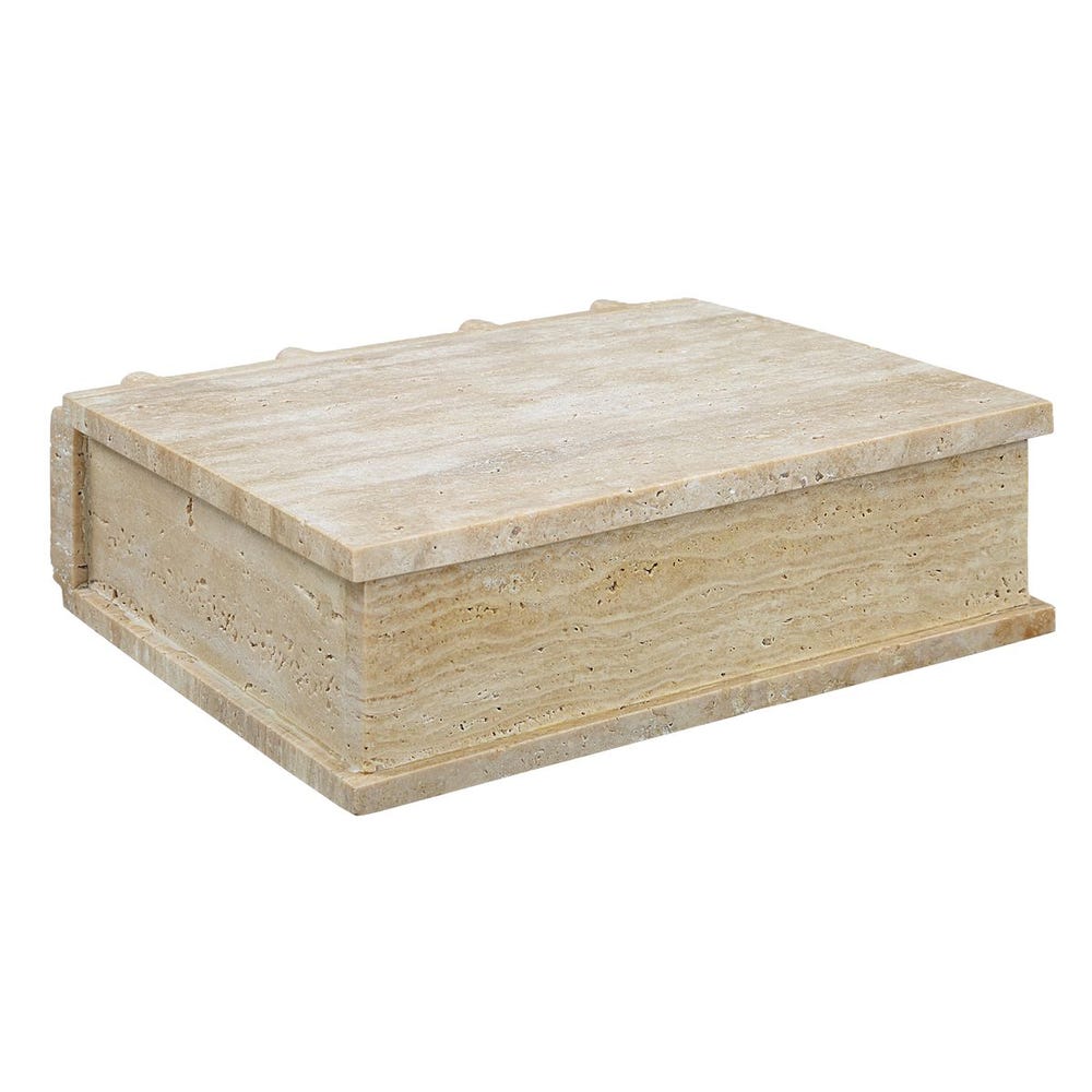 Novel Box - Travertine Small