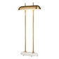 Papyrus Buffet Lamp - White Marble