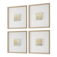 Now & Then Hand Painted Canvases, Set of 4