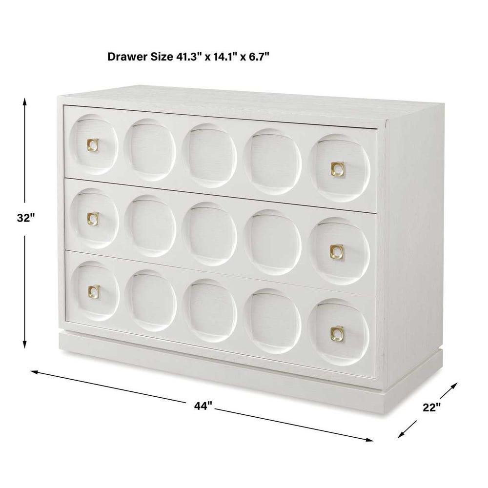 ROUNDABOUT 3 DRAWER CHEST