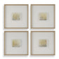 Now & Then Hand Painted Canvases, Set of 4