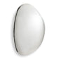 Jelly Bean Wall Sculpture - 26x38 Silver