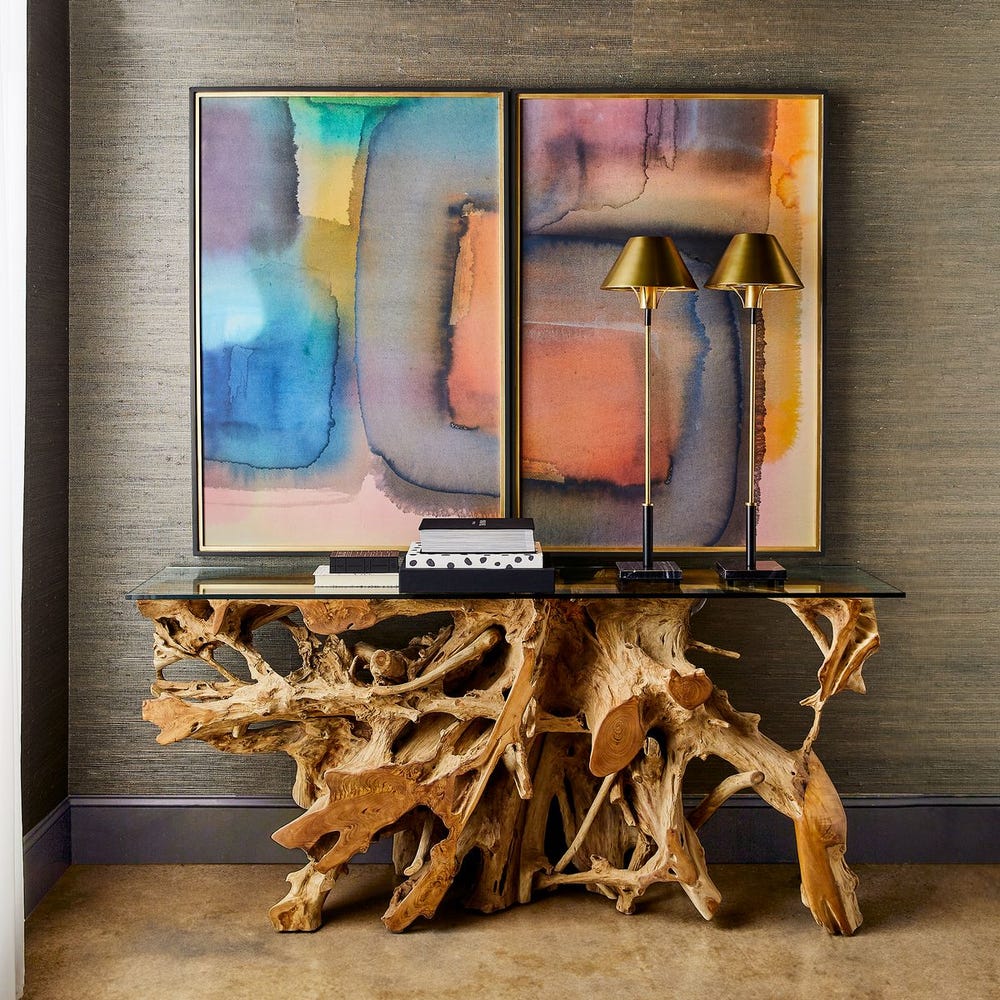 CENTER ROOT CONSOLE TABLE 2 CARTONS