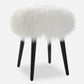 WOOLY ACCENT STOOL