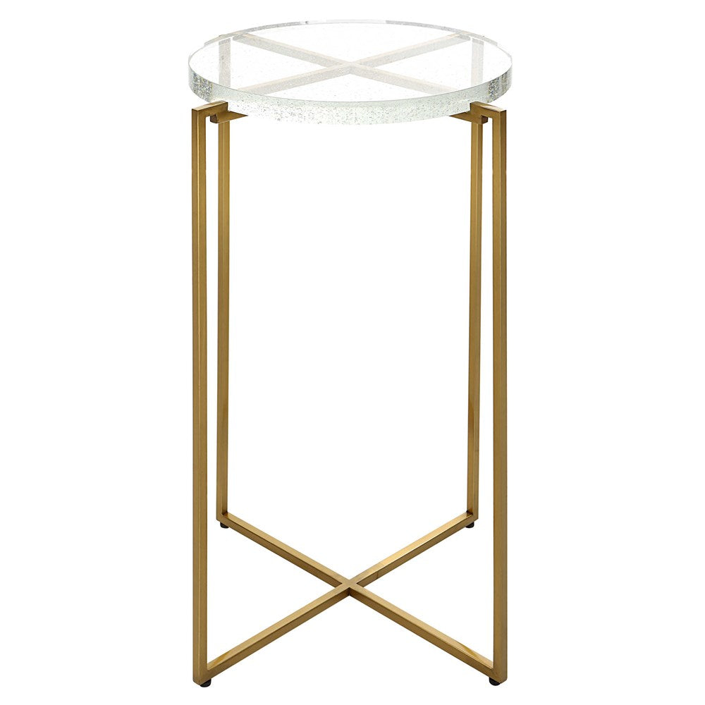 STAR-CROSSED ACCENT TABLE