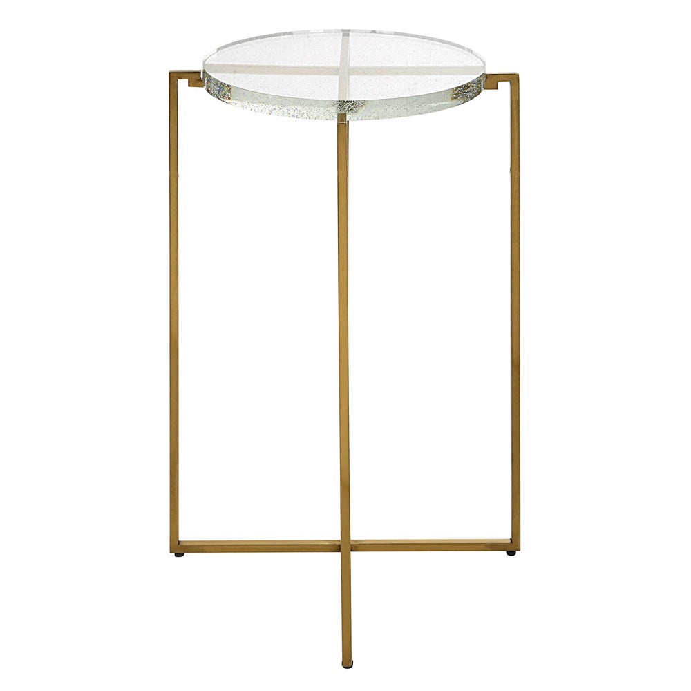 STAR-CROSSED ACCENT TABLE
