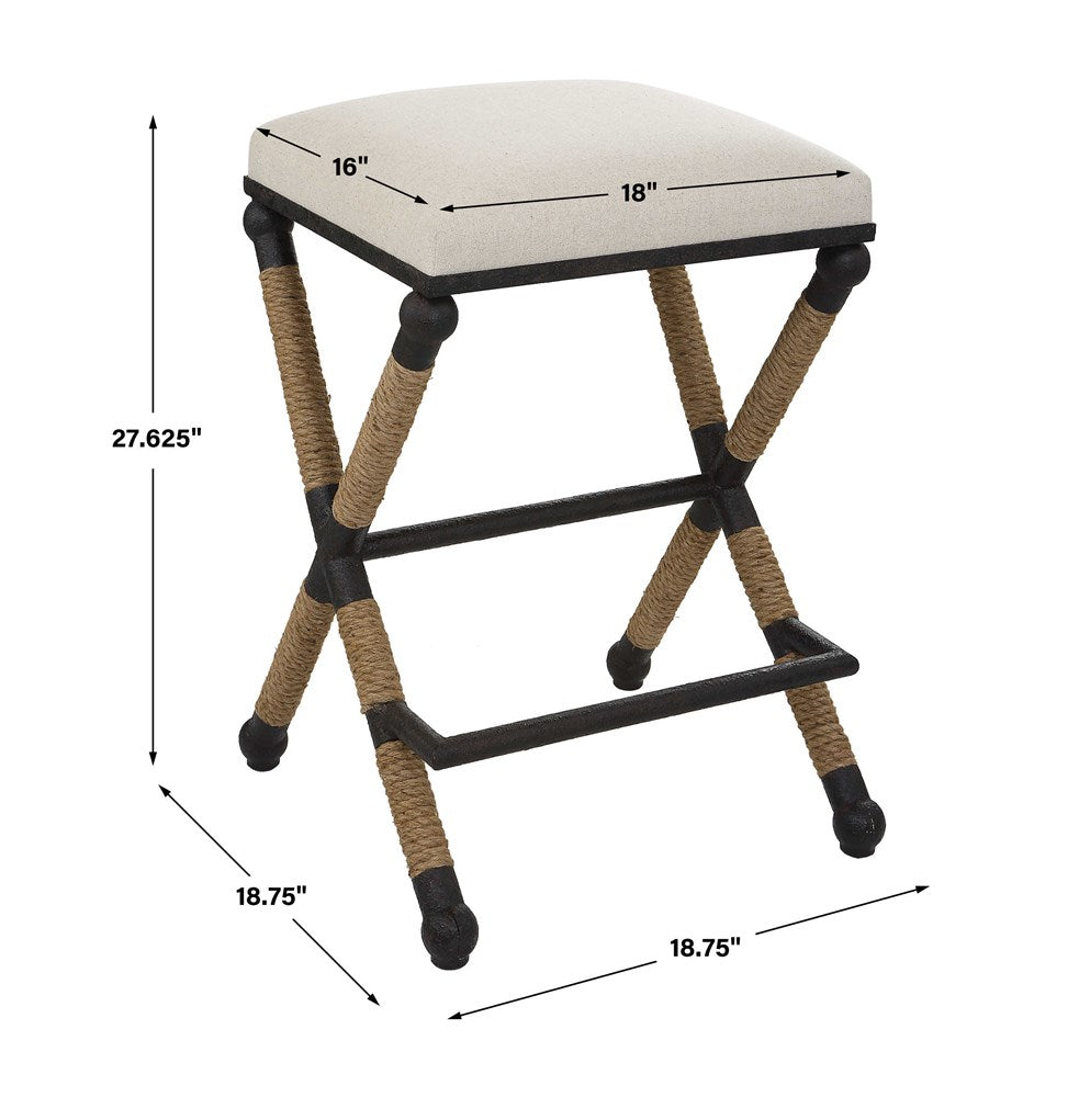 FIRTH COUNTER STOOL, OATMEAL