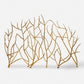 GOLD BRANCHES DECORATIVE FIREPLACE SCREEN