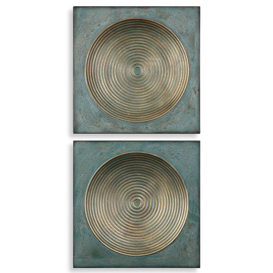 Sybil Metal Wall Decor, S/2