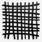 Gridlines Metal Wall Decor, Black