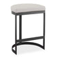 Ivanna Counter Stool, Black - Beige