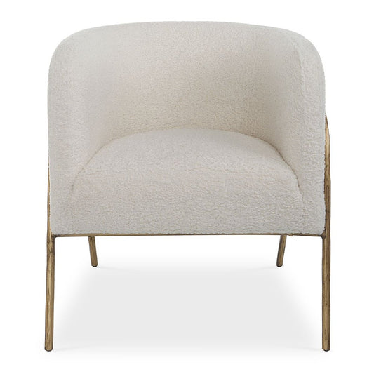 Jacobsen Accent Chair, Natural Shearling
