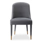 Brie Armless Chair, Gray, 2 Per Box, Priced Each
