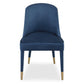 Brie Armless Chair, Sapphire, 2 Per Box, Priced Each