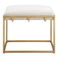 Paradox Small Bench, Gold