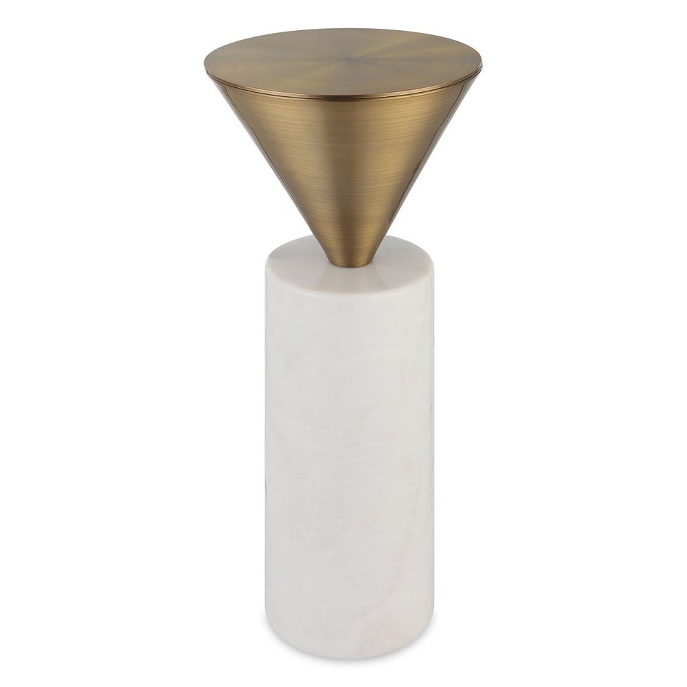 Top Hat Drink Table, Brass