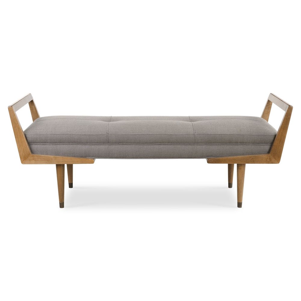 Waylon Bench, Taupe Gray
