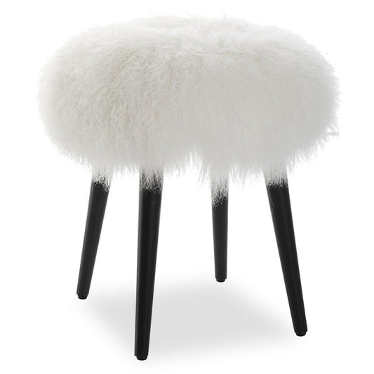 Wooly Accent Stool