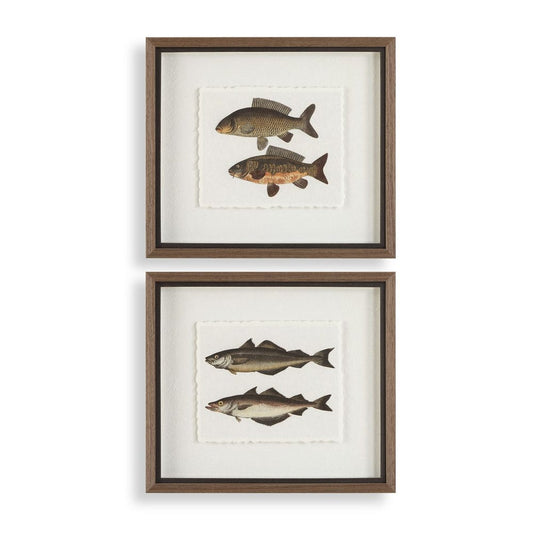 The Catch Framed Prints, S/2