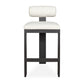 Bolster Back Outdoor Bar Stool