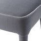 Brie Armless Chair, Gray, 2 Per Box, Priced Each